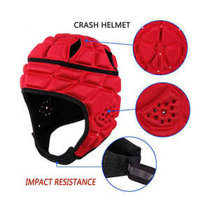 Protège-casque de rugby Scrum Soccer 7V7 personnalisé Casque rembourré souple avec technique de sublimation de nom d'équipe de football américain - Product Image 4