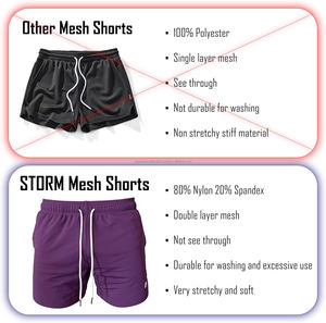 กางเกงกีฬาขาสั้นผ้าฝ้ายสำหรับผู้ชายชุดแนวสตรีทชุดใส่วิ่งออกกำลังกายสำหรับผู้ชาย - Product Image 6