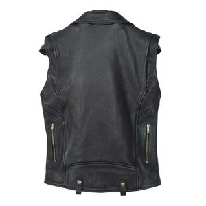 Chaqueta Retro Casual de Invierno para Hombre, Sin Mangas, Genuina, Cortavientos, Transpirable, Anti-UV, Talla Grande, Ropa de Trabajo con OEM - Product Image 4