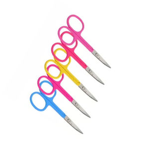 Premium Curved Stainless Steel Beauty <b>Nail</b> <b>Scissors</b> with Sharp Edge <b>for</b> Cuticle Use High Quality Clean Smooth <b>Nail</b> Cutting - Product Image 1