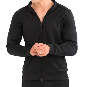 Vente chaude, survêtement en nylon patchwork personnalisé 2026, coupe-vent avec logo personnalisé, survêtement unisexe pour homme - Product Image 1