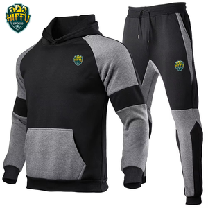 Ropa Deportiva Personalizada de la Mejor Calidad para Hombre, Transpirable, Corte Regular, Trajes Deportivos con Capucha, Color Sólido, Ropa Casual de Calle, 100% - Product Image 6