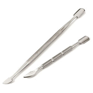 Pousse-cuticules jetable en acier inoxydable de qualité supérieure - Options réutilisables/jetables Prix bas Vente chaude Outil de manucure - Product Image 6