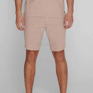 Service OEM, Vente en Gros, Conception Personnalisée, Short de Course Décontracté en Toile Unie pour Hommes, Taille Élastique, Séchage Rapide, Respirant, Nouvelle Arrivée - Product Image 2