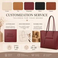 Sac fourre-tout spacieux en cuir PU souple pour femme avec poche avant zippée, idéal pour le quotidien, le travail ou le shopping, vente en gros et personnalisation