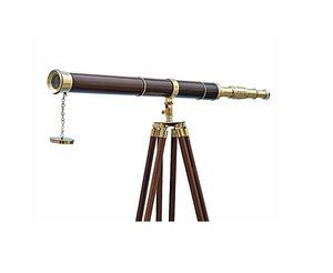 Meilleur dans la catégorie télescope en laiton avec trépied pour laboratoires de sciences nautiques à des fins éducatives télescope en laiton en gros - Product Image 1