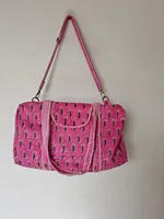Lot en gros Boh Creation – Sac de voyage et de sport multifonctionnel en coton écologique, fait main en Inde, grande taille, personnalisable