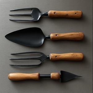 Handcrafted Iron <b>Garden</b> Edging <b>Tool</b> In Patina Finish Artisan Made With Strength Designed For Gardening And Decorative - Product Image 2