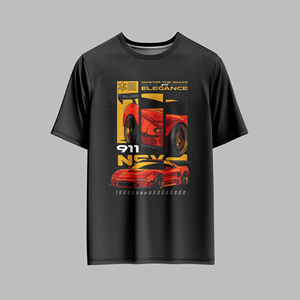 T-shirt unisexe vierge 100% coton Style surdimensionné Summer Wear Street Look Fabricant d'approvisionnement - Product Image 2