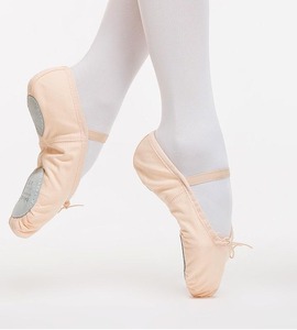 Top qualité pleine bande de caoutchouc chaussures d'exercice pantoufles de yoga gym enfants ballet chaussures de danse 2023 - Product Image 2