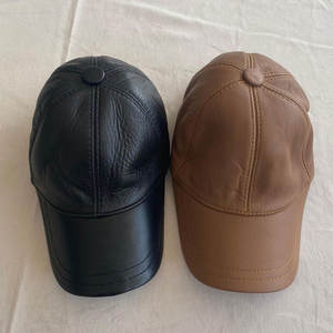 Gorras Deportivas Unisex Ajustables de 6 Paneles, Impermeables, de Cuero, Alta Calidad, 100% Cuero, Logotipo Bordado en 3D Personalizado, Venta al Por Mayor - Product Image 2