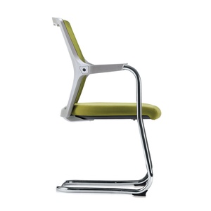 เก้าอี้นั่งคุกเข่า ROBIN BFGCQ016 รุ่น Ergonomic พร้อมฐานโครเมียมและที่วางแขนแบบคงที่ พนักพิงตาข่ายเพื่อความสบายระหว่างการประชุม - Product Image 2