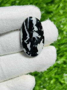 AAA + Grade 100% Cabochon naturel pierres précieuses en vrac taille personnalisée noir blanc zèbre Turquoise Buffalo lot de gros disponible - Product Image 2