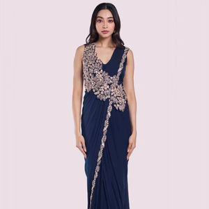 ผ้าไหมทอมือหรูหราคอลเลคชั่นเทศกาลสมัยใหม่ดีไซน์หรูหราผ้าพัลลูแบบกลับด้านได้ปราศจากริ้วรอย - Product Image 1