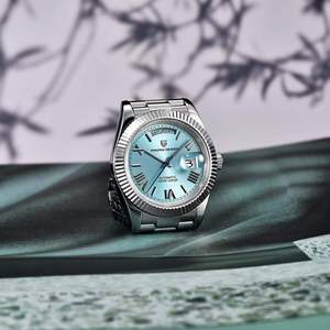 Fashion PAGANIDESIGN New 40mm Men's Fully <b>Automatic</b> Mechanical Watch Calendar Week Waterproof Men's Watch 1783 - Product Image 4
