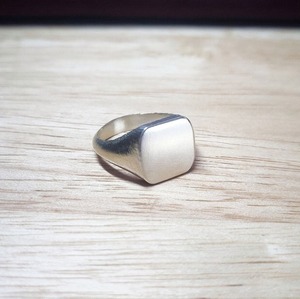 2025 High Quality Sterling Silver 925 Square 12mm Signet <b>Ring</b> <b>for</b> <b>Men</b> Women Engraving DIY Gemstone Setting Jewelry Making Base - Product Image 3