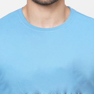 T-shirts pour hommes de qualité supérieure, 100% coton, manches courtes, col rond, décontractés, séchage rapide, anti-rides, tendance, fabrication directe en usine - Product Image 4