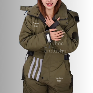 Nueva ropa deportiva Unisex de una pieza para motocicleta, traje de motorista para adultos con características a prueba de viento y transpirables, opciones de talla grande, traje de esquí - Product Image 5