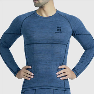 Camiseta de Compresión Deportiva para Hombre, Personalizada, Ajustada, de Secado Rápido, para Gimnasio y Entrenamiento, con Soporte Muscular - Product Image 3