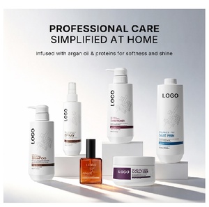 Set de Cuidado Capilar a Granel, Champú, Acondicionador y Mascarilla Capilar Naturales Sin Sulfatos para Tratamiento de Salón, OEM, ODM, Marca Privada - Product Image 3