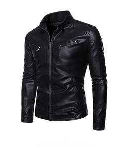 Vêtements d'extérieur pour hommes veste décontractée veste formelle poids lourd élégant à la mode classique vêtements de tous les jours bomber en cuir pur vestes pour hommes - Product Image 6