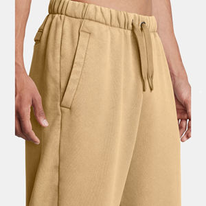 กางเกงจ็อกเกอร์ลำลองเอวยางยืดทรงตรงสำหรับผู้ชาย ผ้าฝ้ายคุณภาพสูง 100% น้ำหนักเบา ระบายอากาศได้ดี แห้งเร็ว - Product Image 2