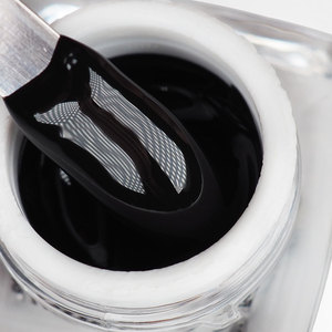 UV LED Spider Gel - Made in EU - CPNP - Spider Gel - <b>Black</b> - 4g - Mystic Nails - Product Image 2