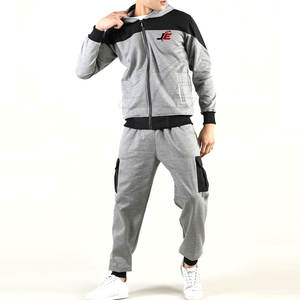 Survêtement d'entraînement personnalisé 100% coton pour hommes, vêtements de sport à capuche de grande taille pour l'hiver à l'extérieur - Product Image 1