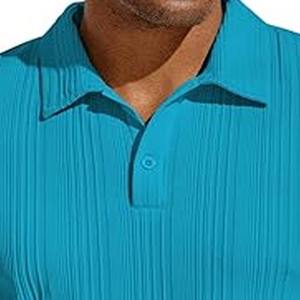 Polos de manga corta para hombre de la mejor calidad, informales, de algodón, corte moderno, color personalizable, subidos por Dress Sports - Product Image 2