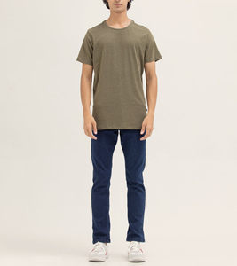 Sérigraphie Bouffée Imprimé Surdimensionné Ras Du Cou Goutte D'épaule 100% Coton Hommes T-shirt À Manches Longues - Product Image 1