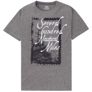 Promotion de masse personnalisée de T-shirts coupe ample en coton et polyester à bas prix T-shirt de printemps pour hommes T-shirt blanc 100% coton fabriqué en BD - Product Image 2