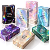 Boîtes de cigarettes personnalisées avec impression numérique, cartons de tabac assortis, boîtes en carton multi-SKU avec logo, emballage vide uniquement