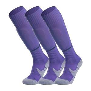High Quality OEM Design Blue Cotton Men's Soccer Athletic <b>Socks</b> Whole Sale Rate Men Soccer <b>Socks</b> - Product Image 1