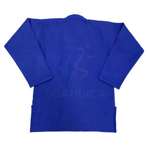 Alta calidad 350 GSM algodón azul Jiu Jitsu Gi uniforme recién llegado equipo de artes marciales con excelente diseño para entrenamiento - Product Image 3