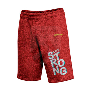 Short de sport taille haute en coton respirant pour femmes pantalon slim de fitness personnalisé OEM avec motif court chaud - Product Image 3