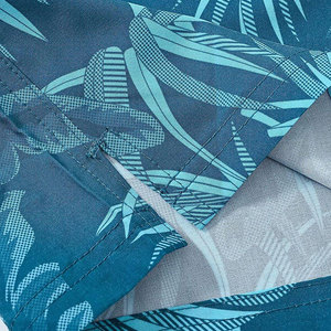 Shorts de Baño Personalizados para Hombre, Diseño Tropical con Hojas de Palma, Logotipo Frontal, Ecológicos, Anti-UV, Impermeables, de Secado Rápido, con Forro de Malla - Product Image 6