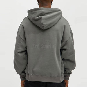 High Performance Stylish Winter Quarter Zip Hoodies with Soft Breathable Polyester/Cotton Fabric for Outdoor Casual Wear - Product Image 3