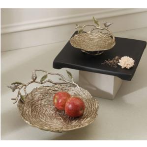 Cuenco para servir chocolate de la mejor calidad, cuenco dorado de diseño único, cuenco decorativo para hoteles, restaurantes, fiestas de uso doméstico - Product Image 1