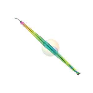 Rehausseur de cils en acier inoxydable noir mat de qualité supérieure, logo personnalisé, outil de beauté réutilisable, outils de rehaussement de cils noir mat de luxe - Product Image 5