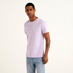 Venta al por mayor 180Gsm 100% algodón en blanco hombres camiseta logotipo personalizado impresión hombres camisetas 2023 nuevo diseño superventas diseño - Product Image 1