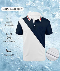 OEM hecho en fábrica de alta calidad 100% algodón para hombres para Polos último diseño con patrón sólido bordado moda al por mayor - Product Image 5