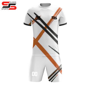 Chất Lượng Cao Tùy Chỉnh Nhà Tài Trợ Logo Bóng Đá Jersey Bóng Đá Áo Sơ Mi OEM Dịch Vụ Tự Động Cắt Bộ Dụng Cụ Bóng Đá - Product Image 5