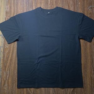 220 gsm <b>Mens</b> Blank 100% Cotton High Quality Heavyweight Drop Shoulder Custom Logo <b>Summer</b> Oversized <b>T</b> <b>Shirts</b> For <b>Men's</b> - Product Image 1