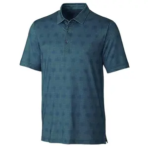 Premium Quality Men's Classic Slim Fit Customized Printed Short Sleeve Dual Tipped Collar Polo Shirt Export From Bangladesh