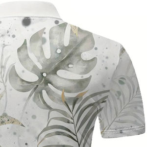 En diferentes colores El mejor producto Sublimación Impreso Hombres Manga corta Street Wear Impreso Hombres Polo - Product Image 5