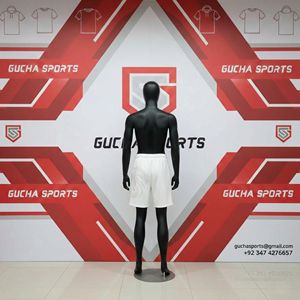 Custom <b>White</b> Fleece <b>Shorts</b> for Men & <b>Women</b> Gen Z Comfort Style Soft Cotton Blend Casual Summer Wear - Product Image 4