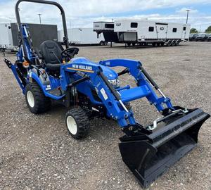 Nouveau tracteur-pelleteuse New Holland Workmaster 25S 4x4 à transmission par engrenages avec moteur, pompe et boîte de vitesses pour une longue durée de vie - Product Image 1
