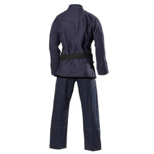 Venta al por mayor conjuntos de estiramiento BJJ Jiu Jitsu Gi uniformes poliéster sin blanquear/algodón duradero ligero - Product Image 2