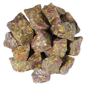Jaspe de fruta de piedra en bruto de alta calidad en bruto para la curación de cristal Un pulido piedras preciosas crudas cristal Natural mayorista - Product Image 6