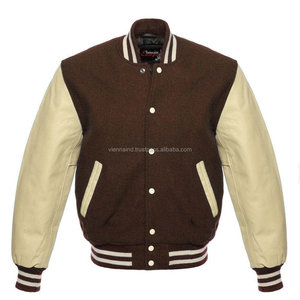 Fabricant OEM, veste de baseball varsity à col montant pour homme, de haute qualité, personnalisée, pour l'hiver - Product Image 4